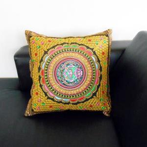 1 Pillow Cushion Handmade Exquisite Embroidered,..