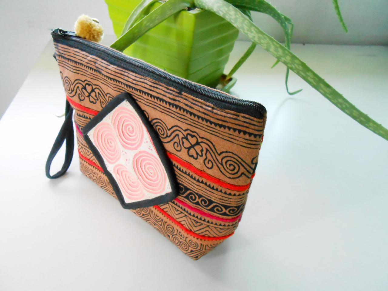 Hmong Batik Coin Purse