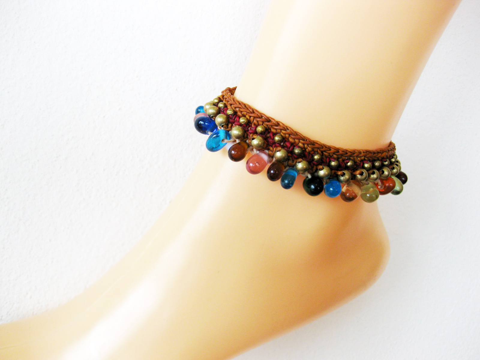 colorful anklets